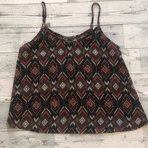 Patterned Tank Top